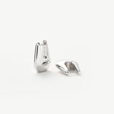Brinco Argola Arco Pequena - Prata | SILLENE