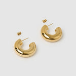 Brinco Argola Bella - Ouro 18K | SILLENE