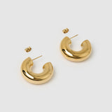 Brinco Argola Bella - Ouro 18K | SILLENE