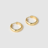 Brinco Argola Cassie - Ouro 18K | SILLENE - Maxi - 20mm