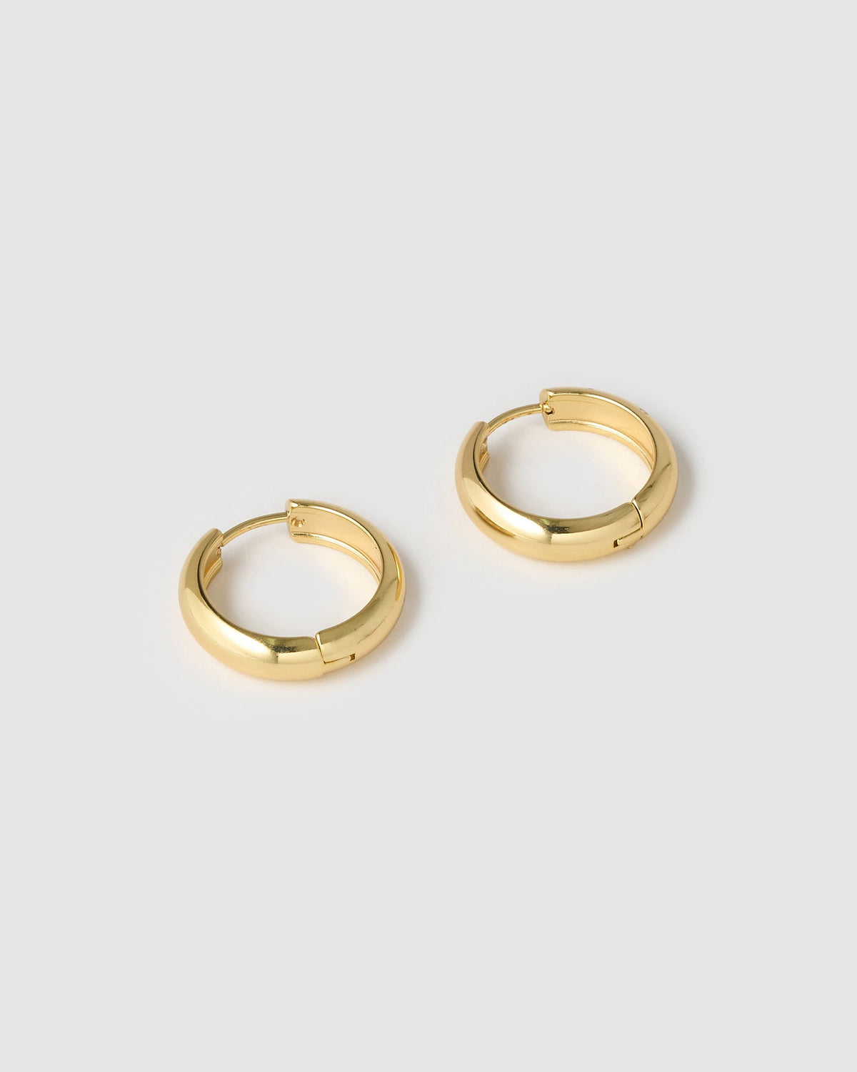 Brinco Argola Cassie - Ouro 18K | SILLENE - Maxi - 20mm