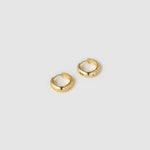 Brinco Argola Cassie - Ouro 18K | SILLENE - Midi - 14mm