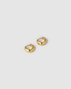 Brinco Argola Cassie - Ouro 18K | SILLENE - Mini - 10mm