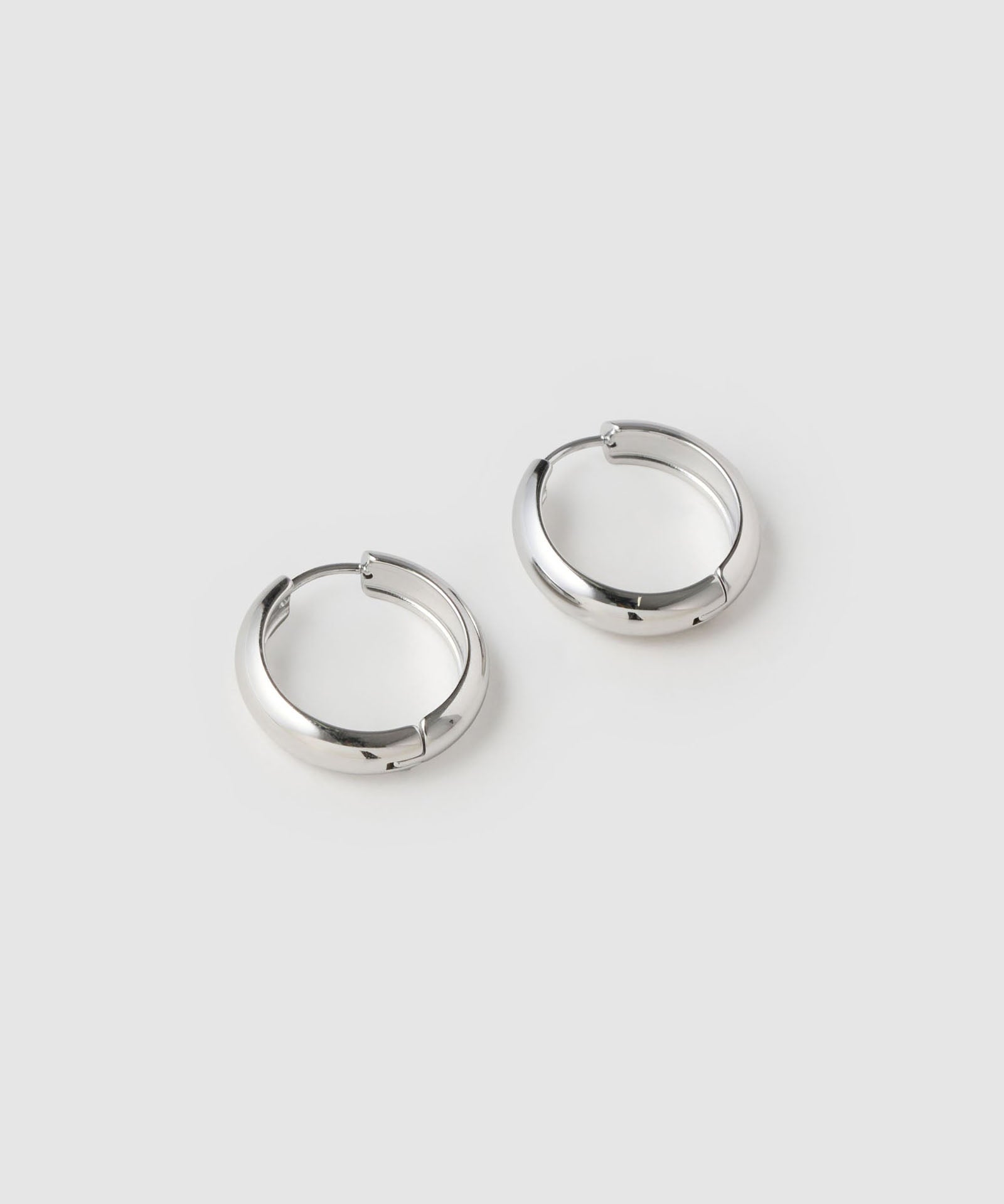 Brinco Argola Cassie - Prata | SILLENE - Maxi - 20mm