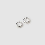 Brinco Argola Cassie - Prata | SILLENE - Midi - 14mm