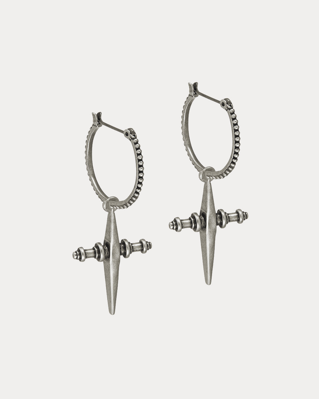 Brinco Argola Cross - Prata | SILLENE