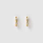 Brinco Argola Electra - Ouro 18K | SILLENE