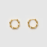 Brinco Argola Electra - Ouro 18K | SILLENE