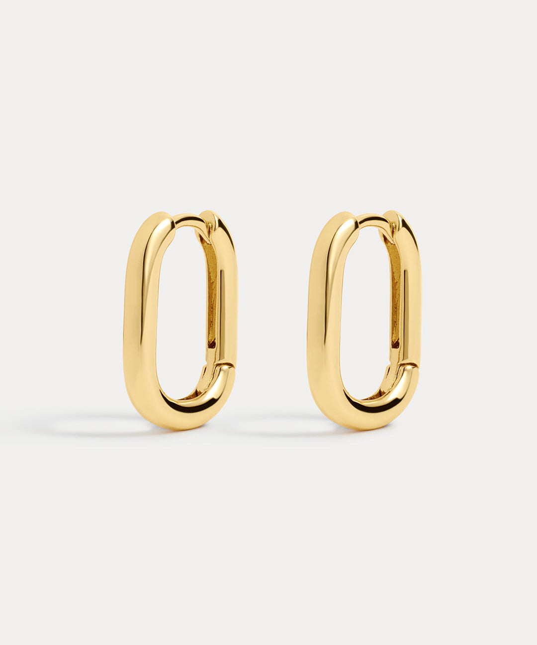 Brinco Argola Elo de Corrente - Ouro 18K | SILLENE