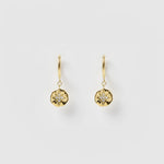 Brinco Argola Estrella com Zircônia - Ouro 18K | SILLENE