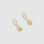 Brinco Argola Estrella com Zircônia - Ouro 18K - detalhe 04 | SILLENE