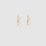 Brinco Argola Felicity - Ouro 18K | SILLENE
