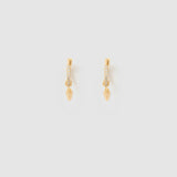 Brinco Argola Felicity - Ouro 18K | SILLENE