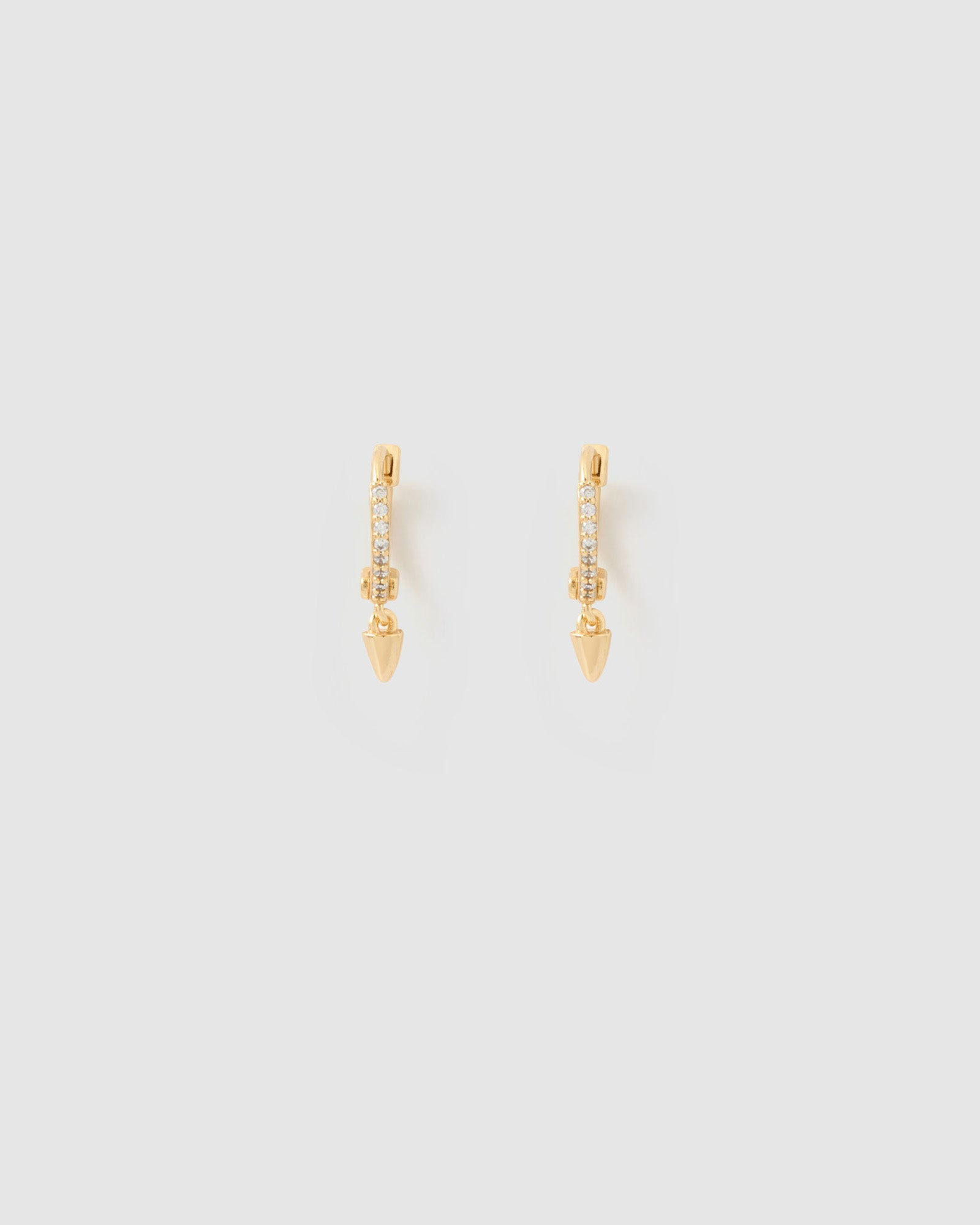 Brinco Argola Felicity - Ouro 18K | SILLENE