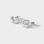 Brinco Argola Halo - Prata - detalhe 04 | SILLENE