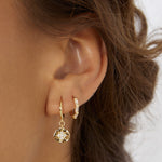 Brinco Argola Holi - Ouro 18K | SILLENE - uso
