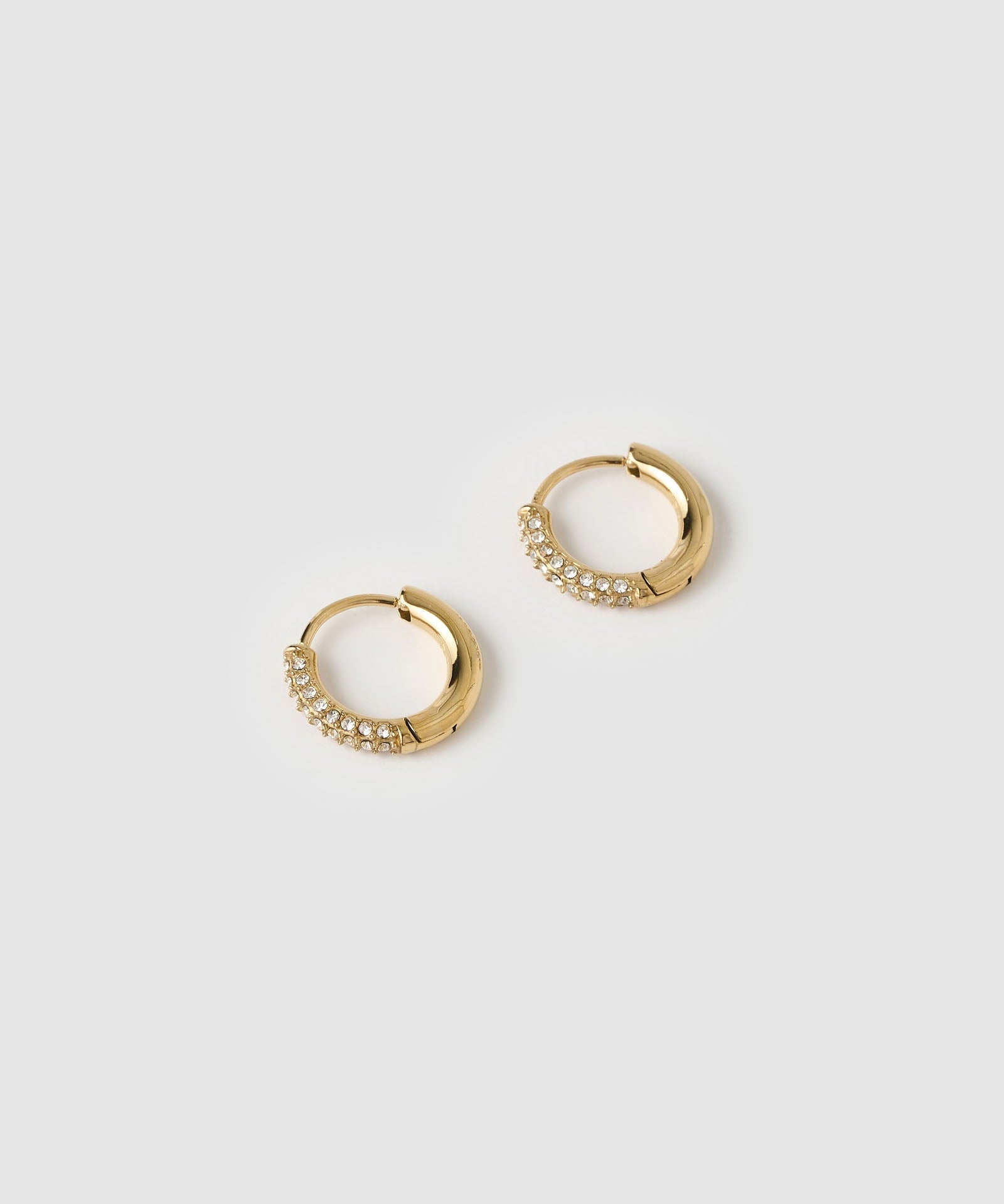 Brinco Argola Imogen - Ouro 18K | SILLENE