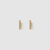Brinco Argola Imogen - Ouro 18K | SILLENE