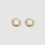 Brinco Argola Imogen - Ouro 18K | SILLENE