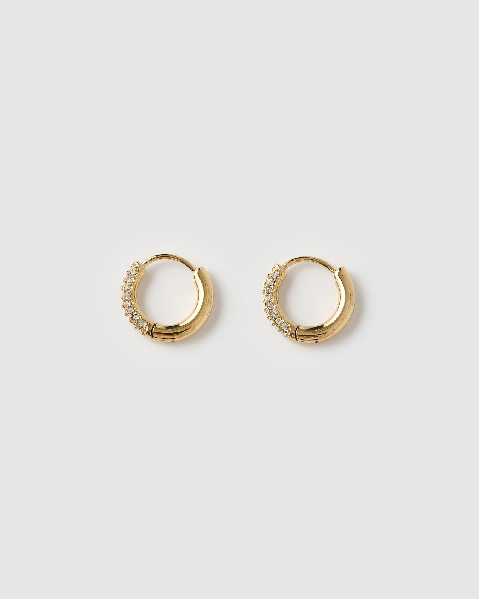 Brinco Argola Imogen - Ouro 18K | SILLENE