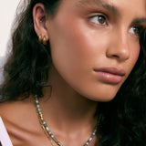 Brinco Argola Jax - Ouro 18K | SILLENE - uso