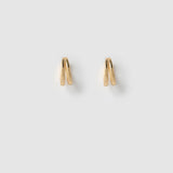 Brinco Argola Jean - Ouro 18K | SILLENE - Mini