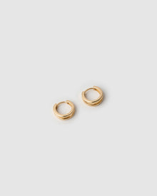 Brinco Argola Jean - Ouro 18K | SILLENE - Mini