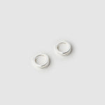 Brinco Argola Jean - Prata | SILLENE - Maxi