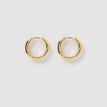 Brinco Argola Jett - Ouro 18K | SILLENE