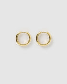 Brinco Argola Jett - Ouro 18K | SILLENE