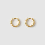 Brinco Argola Kira - Ouro 18K | SILLENE - Midi - 18mm
