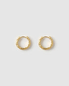Brinco Argola Kira - Ouro 18K | SILLENE - Midi - 18mm