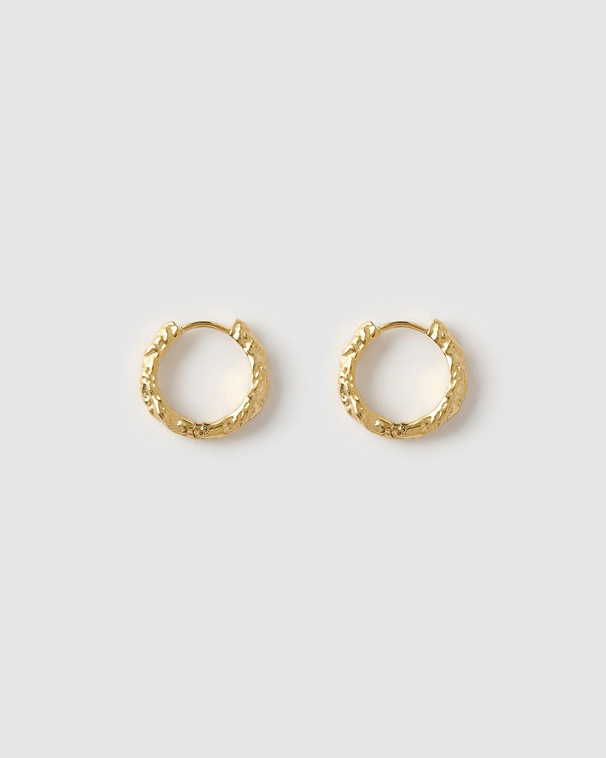 Brinco Argola Kira - Ouro 18K | SILLENE - Midi - 18mm