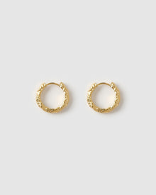 Brinco Argola Kira - Ouro 18K | SILLENE - Midi - 18mm