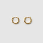 Brinco Argola Kira - Ouro 18K | SILLENE - Mini - 14mm