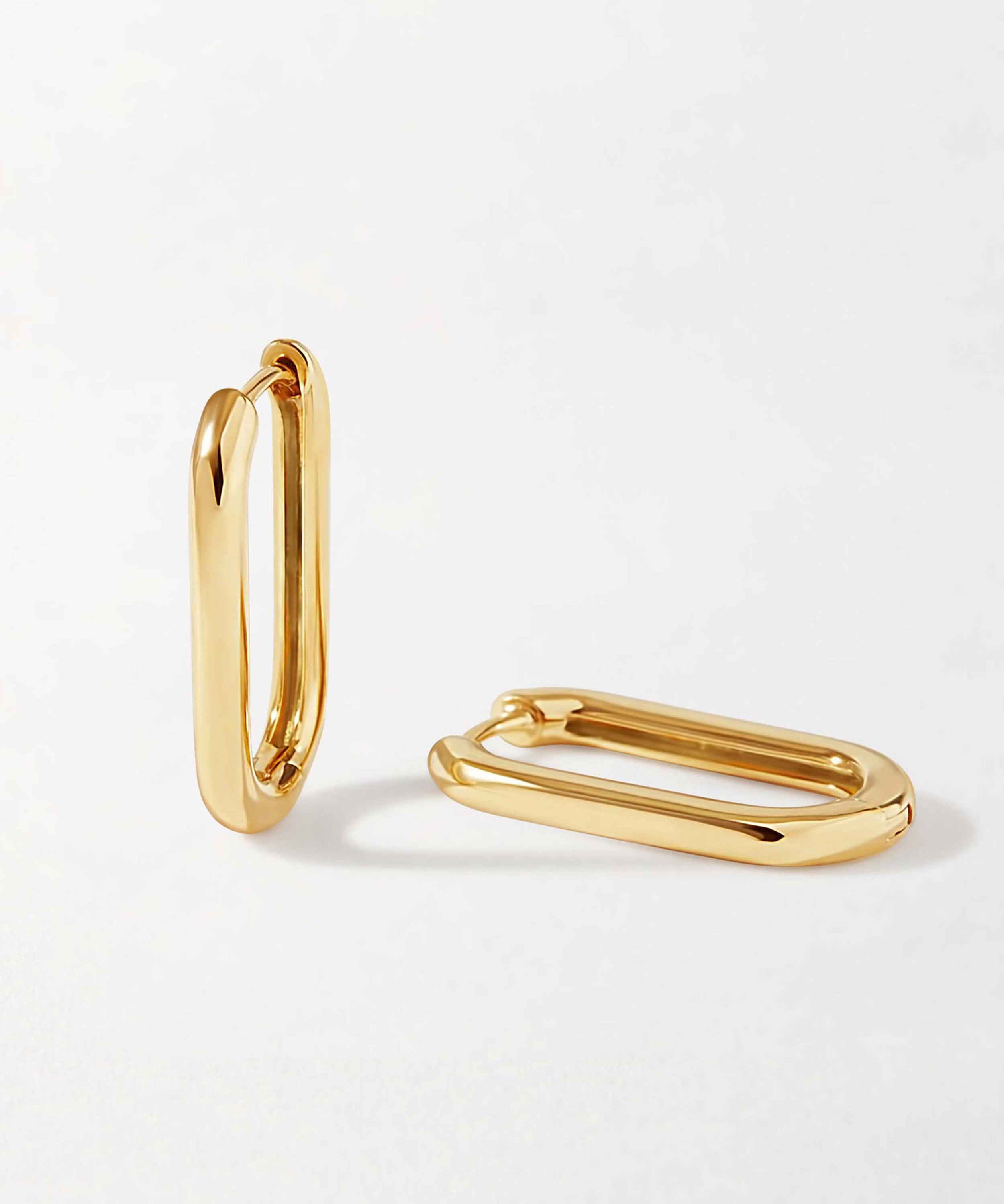 Brinco Argola Link - Ouro 18K | SILLENE