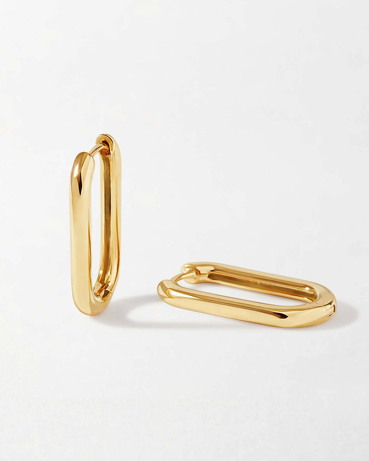 Brinco Argola Link - Ouro 18K | SILLENE