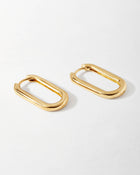 Brinco Argola Link - Ouro 18K | SILLENE