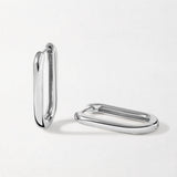 Brinco Argola Link - Prata | SILLENE
