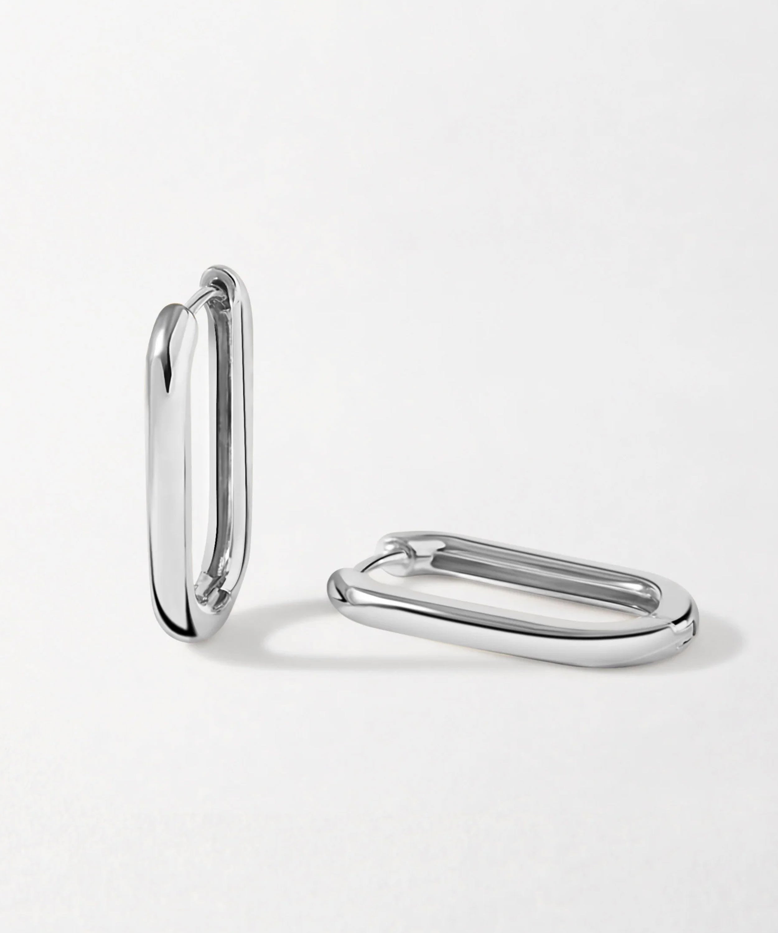 Brinco Argola Link - Prata | SILLENE