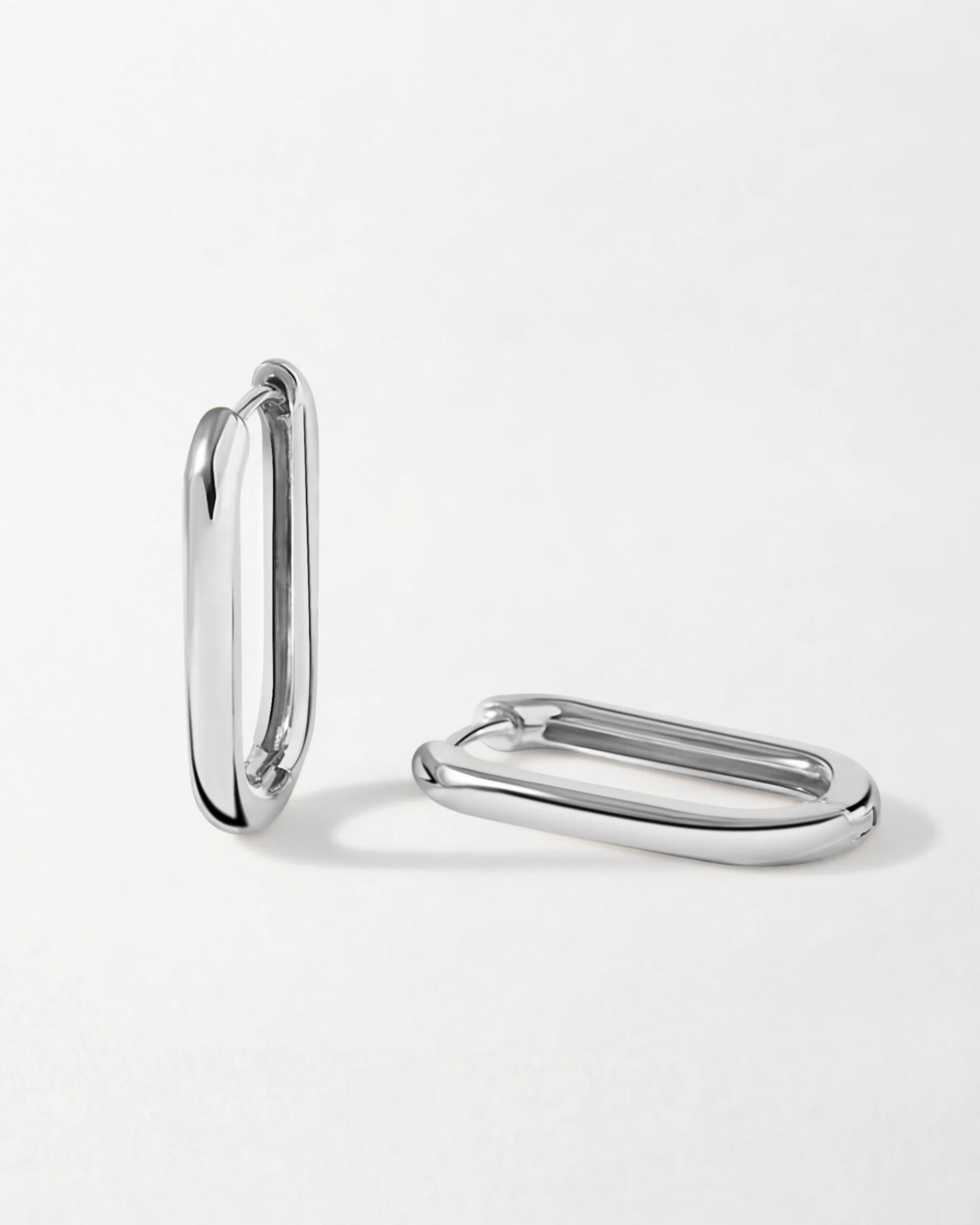 Brinco Argola Link - Prata | SILLENE