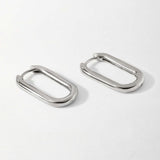 Brinco Argola Link - Prata | SILLENE