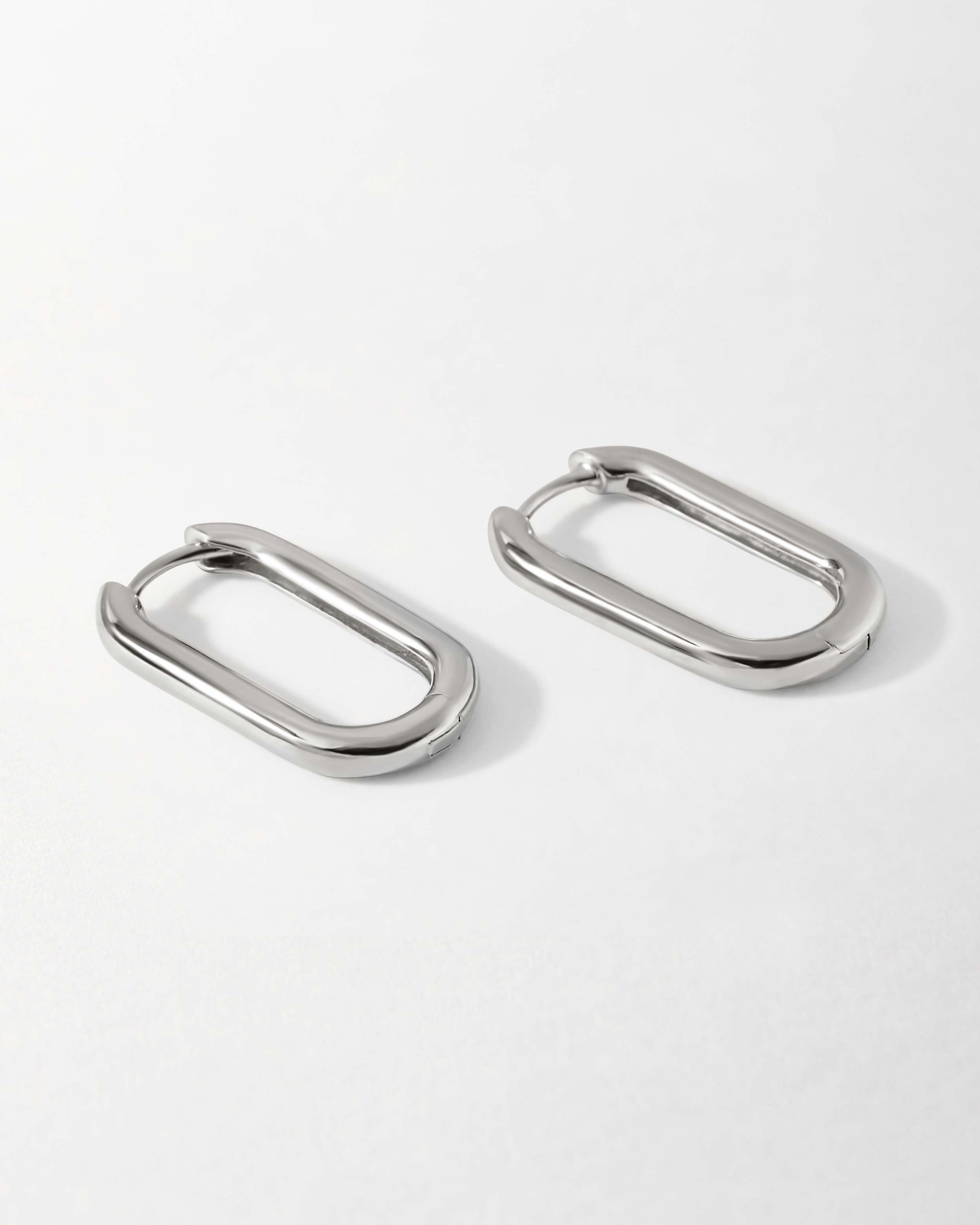 Brinco Argola Link - Prata | SILLENE