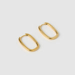 Brinco Argola Link-Up Grande - Ouro 18K | SILLENE