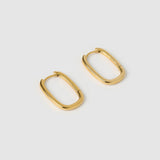 Brinco Argola Link-Up Grande - Ouro 18K | SILLENE