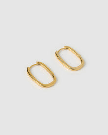 Brinco Argola Link-Up Grande - Ouro 18K | SILLENE