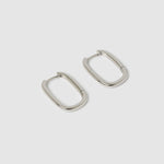 Brinco Argola Link-Up Grande - Prata | SILLENE
