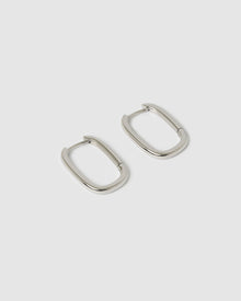 Brinco Argola Link-Up Grande - Prata | SILLENE