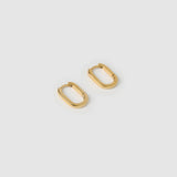 Brinco Argola Link-Up Pequeno - Ouro 18K | SILLENE