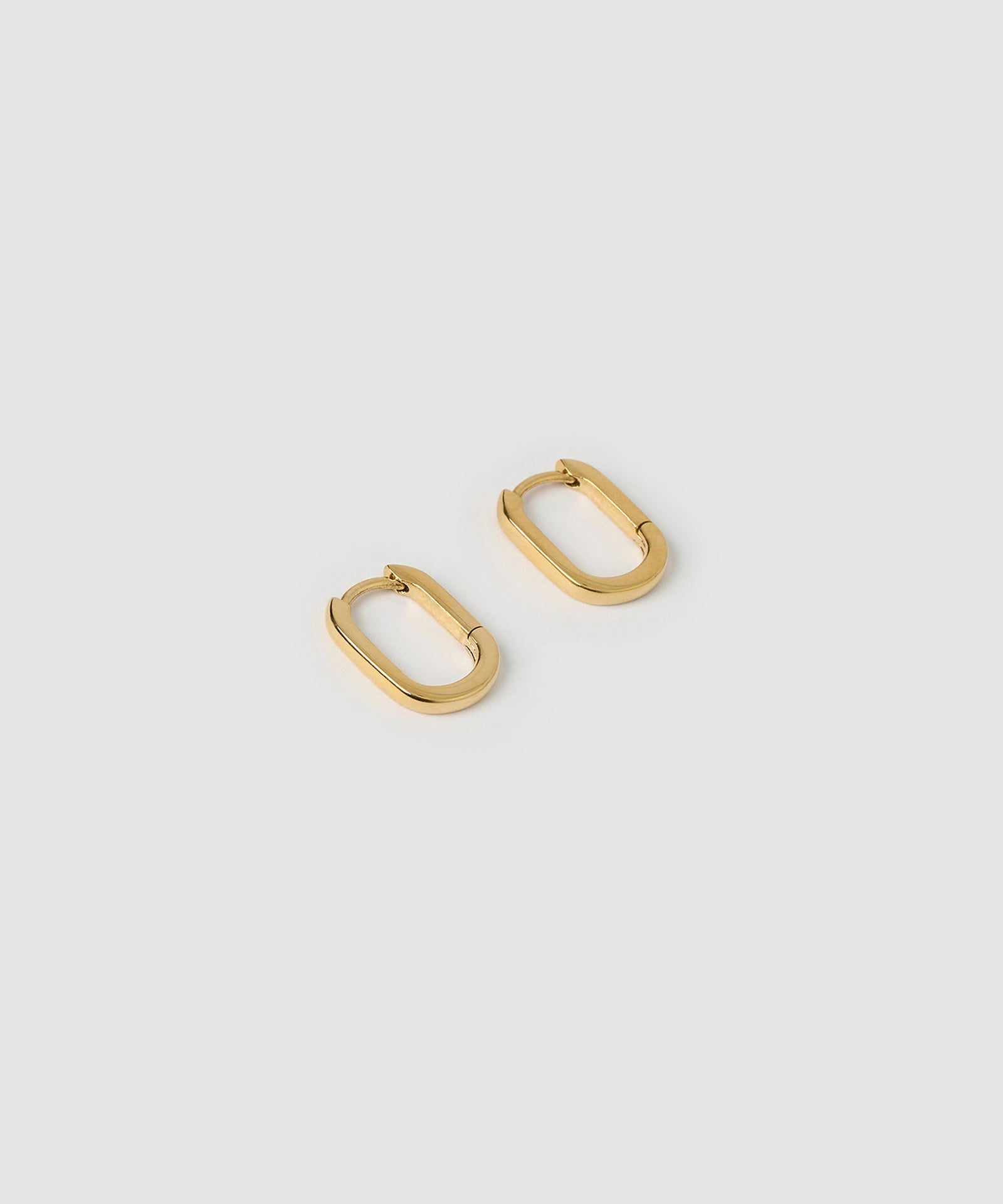 Brinco Argola Link-Up Pequeno - Ouro 18K | SILLENE